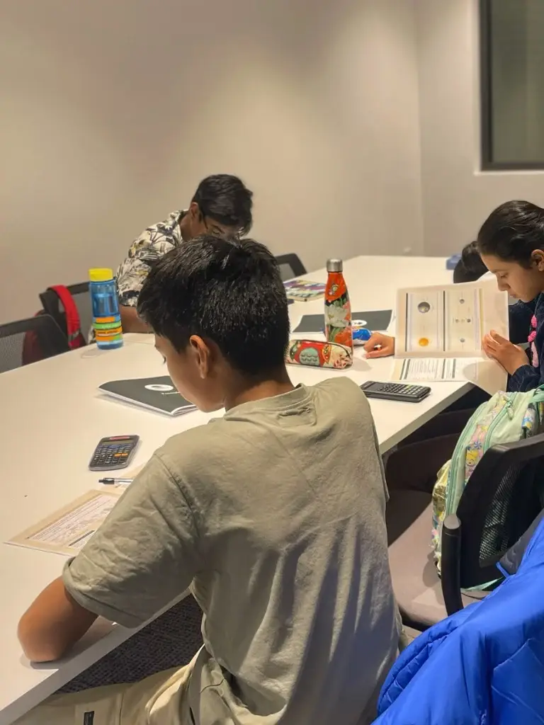 AKademy38 students engaged in selective assessment preparation